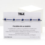 Pulsera DE LA SUERTE Azul - Imagen 3