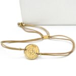 Pulsera BRÚJULA DE LA FELICIDAD Beige