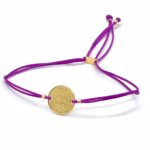 Pulsera BRÚJULA DE LA FELICIDAD Lila