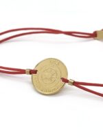 Pulsera BRÚJULA DE LA FELICIDAD Rojo