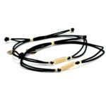 Pulsera FOREVER ORO Negro