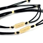 Pulsera FOREVER ORO Negro - Imagen 3