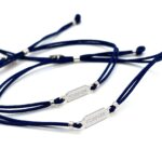 Pulsera FOREVER PLATA Azul