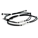 Pulsera FOREVER PLATA Negro - Imagen 3