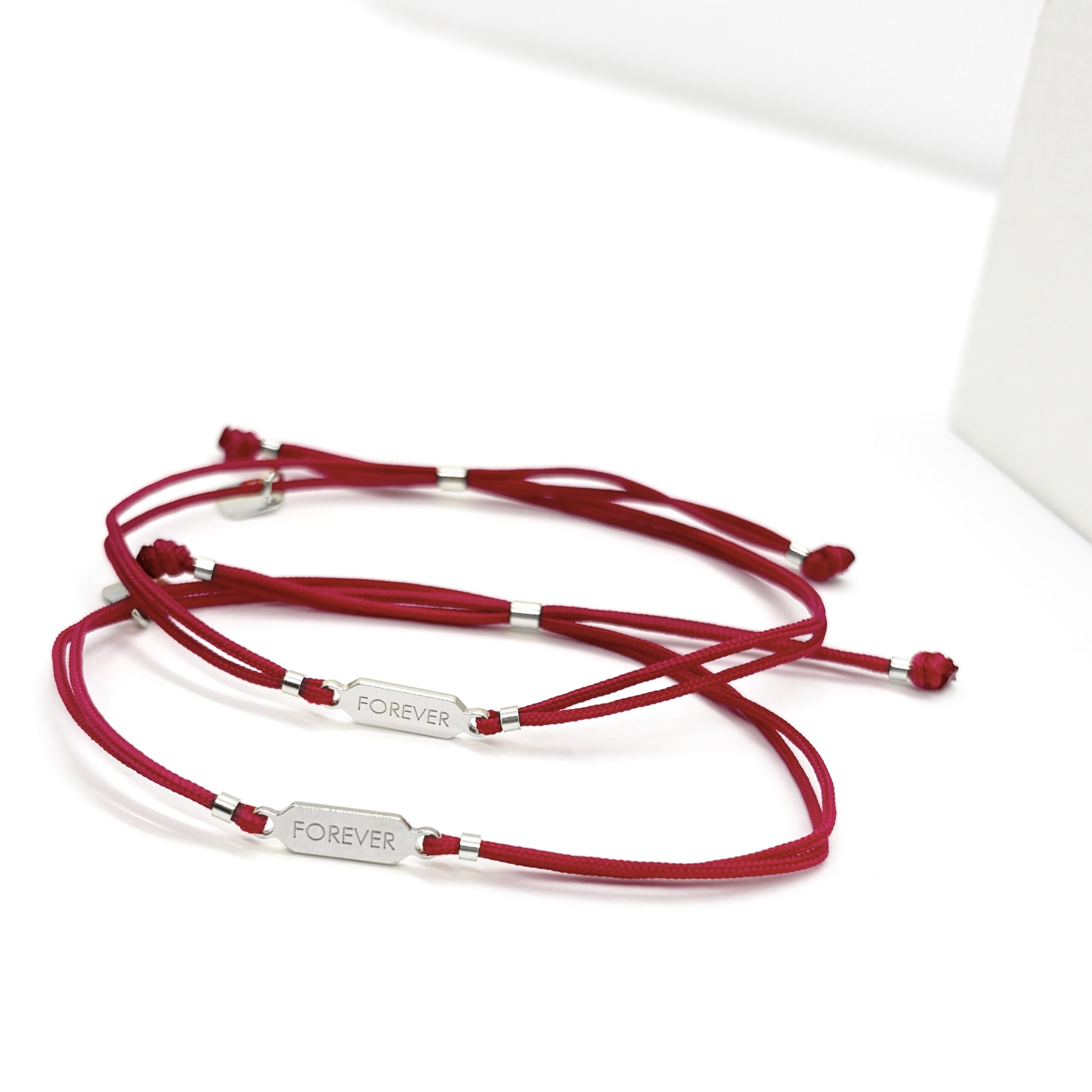 Forever plata rosa Pulsera FOREVER PLATA Rosa - Imagen 1