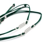 Pulsera FOREVER PLATA Verde - Imagen 3