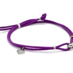 Pulsera NEXO PLATA Lila - Imagen 3