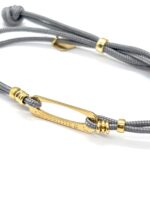 Pulsera POSITIVE Gris - Imagen 3