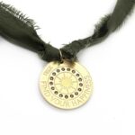 MEDALLION Brújula Tela caqui