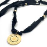 MEDALLION Brújula Tela negro - Imagen 3