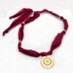 MEDALLION Brújula Tela rojo