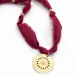 MEDALLION Brújula Tela rojo - Imagen 4