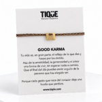 Pulsera GOOD KARMA ORO Beige - Imagen 2