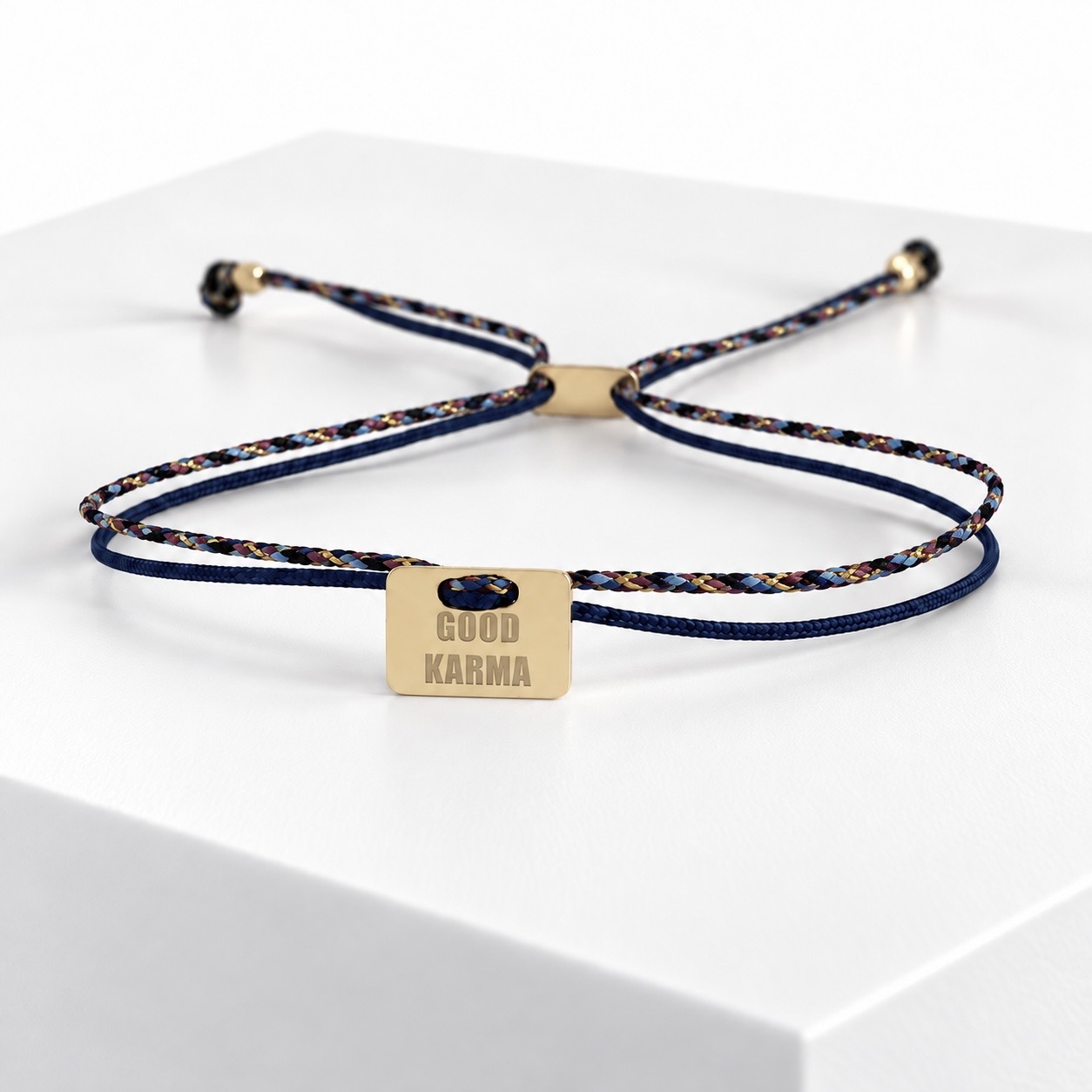 good karma oro azul Pulsera GOOD KARMA ORO Azul - Imagen 1