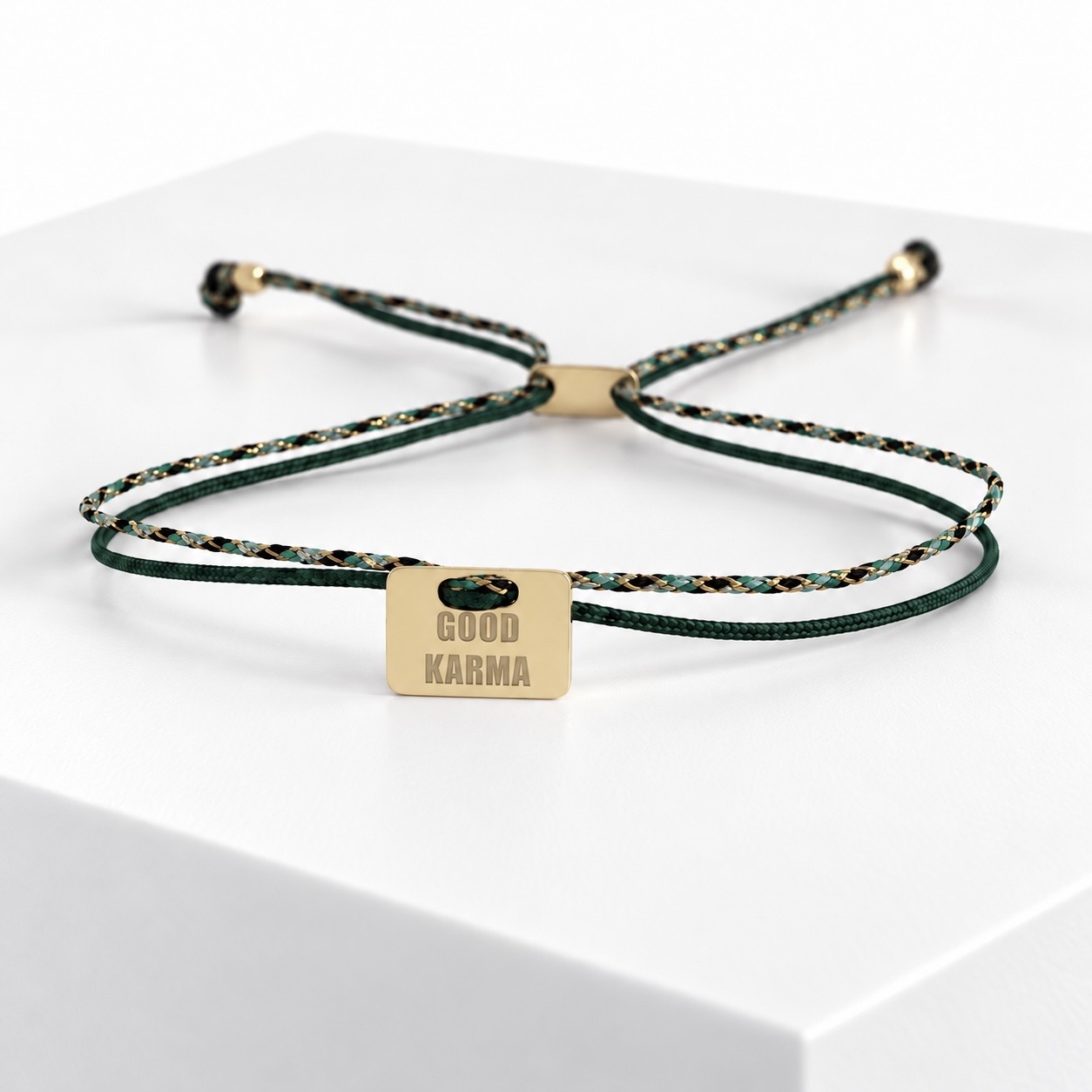 good karma oro verde Pulsera GOOD KARMA ORO Verde - Imagen 1