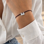 Pulsera GOOD KARMA PLATA Azul - Imagen 4