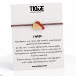 Pulsera I WISH ORO Rojo - Imagen 4