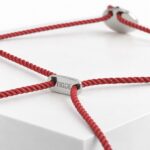 Pulsera I WISH PLATA Rojo - Imagen 3