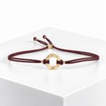 Pulsera INFINITY NEXO ORO Granate