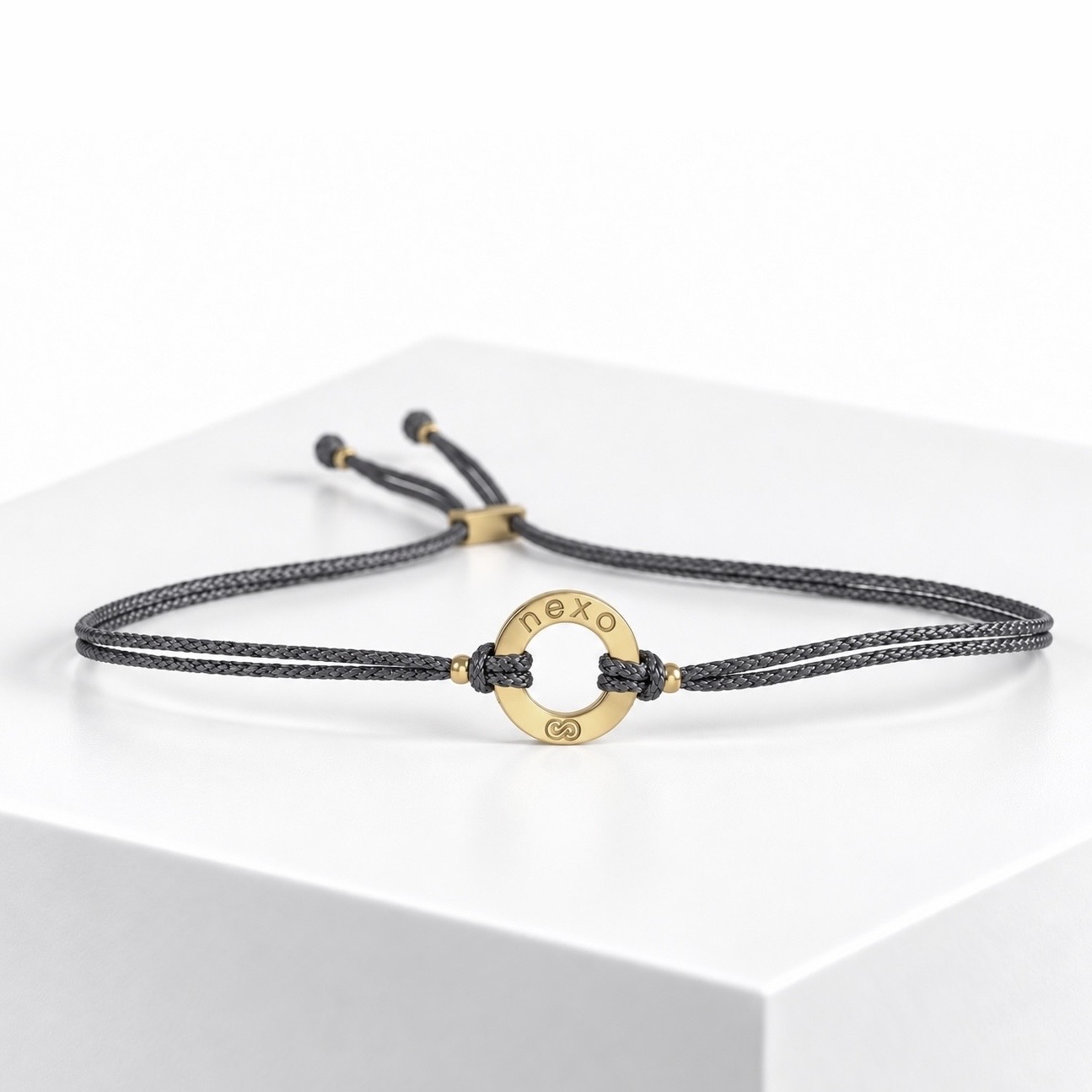 infinity nexo oro gris Pulsera INFINITY NEXO ORO Gris - Imagen 1