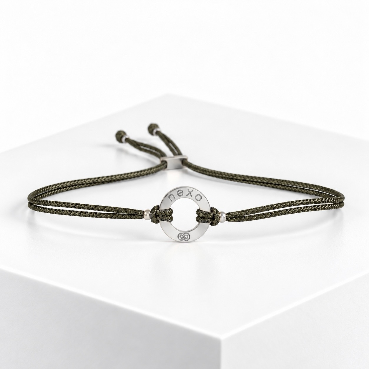 infinity nexo plata caqui Pulsera INFINITY NEXO PLATA Caqui - Imagen 1