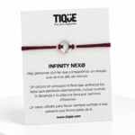 Pulsera INFINITY NEXO PLATA Beige - Imagen 2