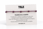 Pulsera DE LA SUERTE ACERO ORO Negro - Imagen 4
