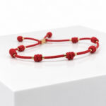 Pulsera DE LA SUERTE Rojo