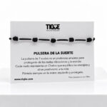 Pulsera DE LA SUERTE PLATA Rojo - Imagen 5